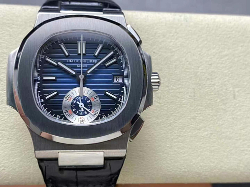 Replica Patek Philippe Nautilus 5980/1A-011 blue dial stainless steel