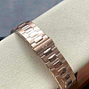 Side profile of Patek Philippe 5980 showing case thickness and crown