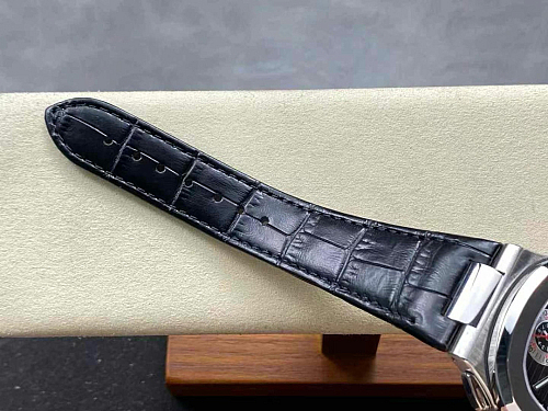 Replica Patek Philippe Nautilus 5980/1A-001 black dial rose gold plated