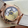 Caseback of Nautilus 5980R with automatic movement visible