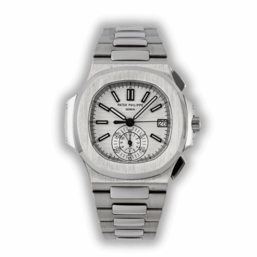 Nautilus Replica 5980/1A-001 Patek Philippe Flyback chronograph, Date</br> <span style="color: #a8927b; font-size: 90%;">40 mm, Stainless Steel</span>