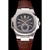 Side profile of Patek Philippe 5980R showing case thickness and crown