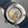 Patek Philippe 5168G crown and case side detail