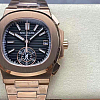 Patek Philippe 5980 crown and case side detail