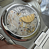 Replica Patek Philippe Nautilus Moon phases angle view