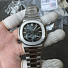 Replica Patek Philippe Nautilus Moon phases side view