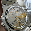 Replica Patek Philippe Nautilus Moon phases wrist shot
