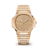 Replica Patek Philippe Nautilus 7118 Gold Brown dial front view