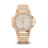 Replica Patek Philippe Nautilus 7118 Rose Gold dial front view