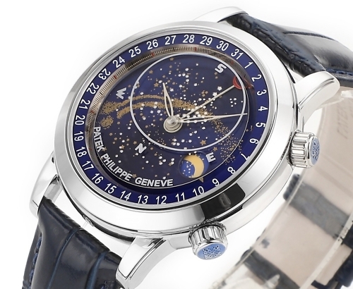 Patek Philippe Celestial, Moon age 44 mm,Platinum,6102P-001