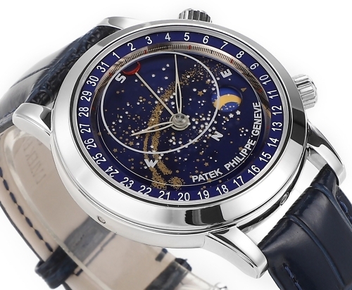 Patek Philippe Celestial, Moon age 44 mm,Platinum,6102P-001