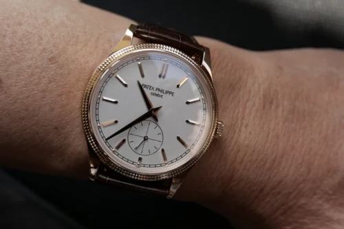 Calatrava Replica 6119R-001 Patek Philippe </br> <span style="color: #a8927b; font-size: 90%;">39 mm,Rose gold,</span> photo review