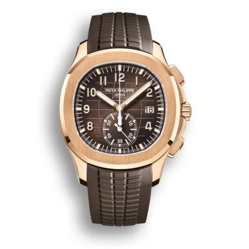 Replica Patek Philippe Aquanaut 5968R-001 Chronograph 42.2mm Rose Gold