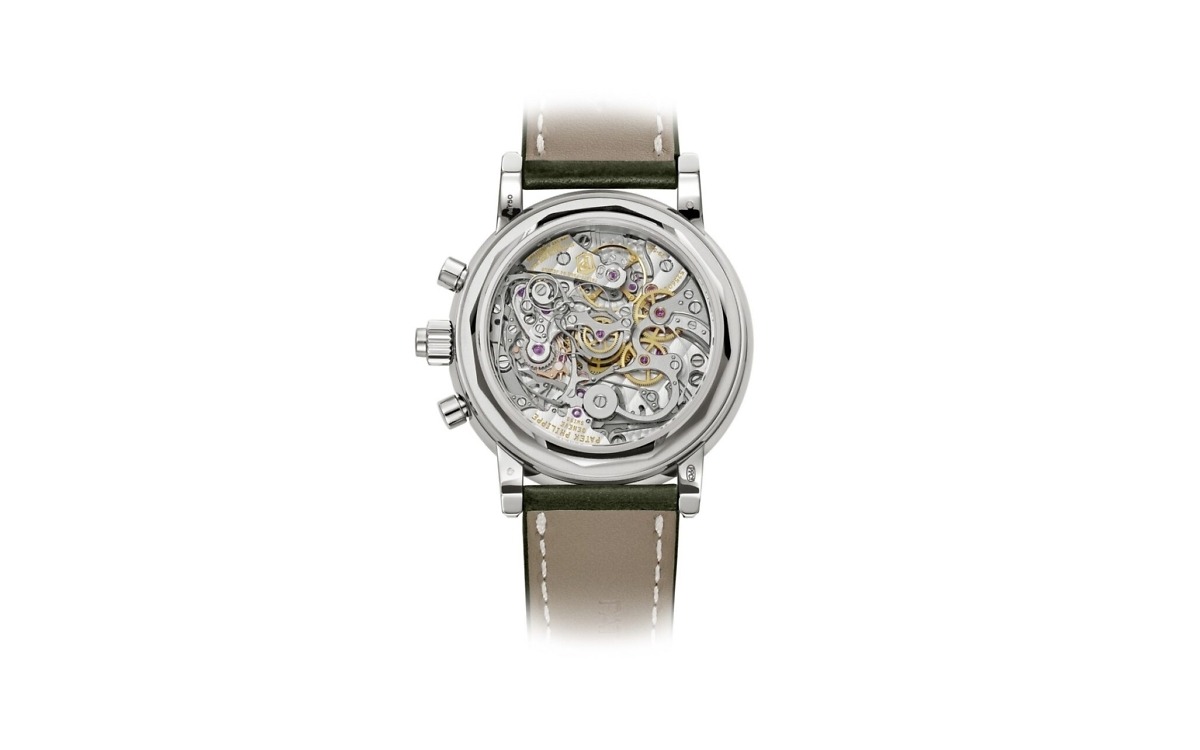 Patek Philippe Split-Seconds chronograph, Perpetual calendar</br> <span style="color: #a8927b; font-size: 90%;">40 mm,White gold,5204G-001</span> - Image 2