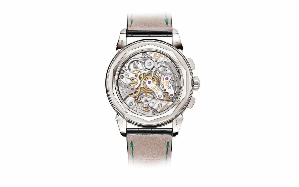 Patek Philippe Chronograph, Perpetual calendar</br> <span style="color: #a8927b; font-size: 90%;">41 mm,Platinum 5270P-014</span> - Image 4