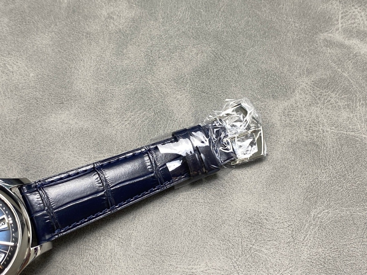 Replica Complications 5205G-013 Patek Philippe ANNUAL CALENDAR, MOON PHASES. </br> <span style="color: #a8927b; font-size: 90%;">40 mm,White gold, Blue Dial</span> - Image 8