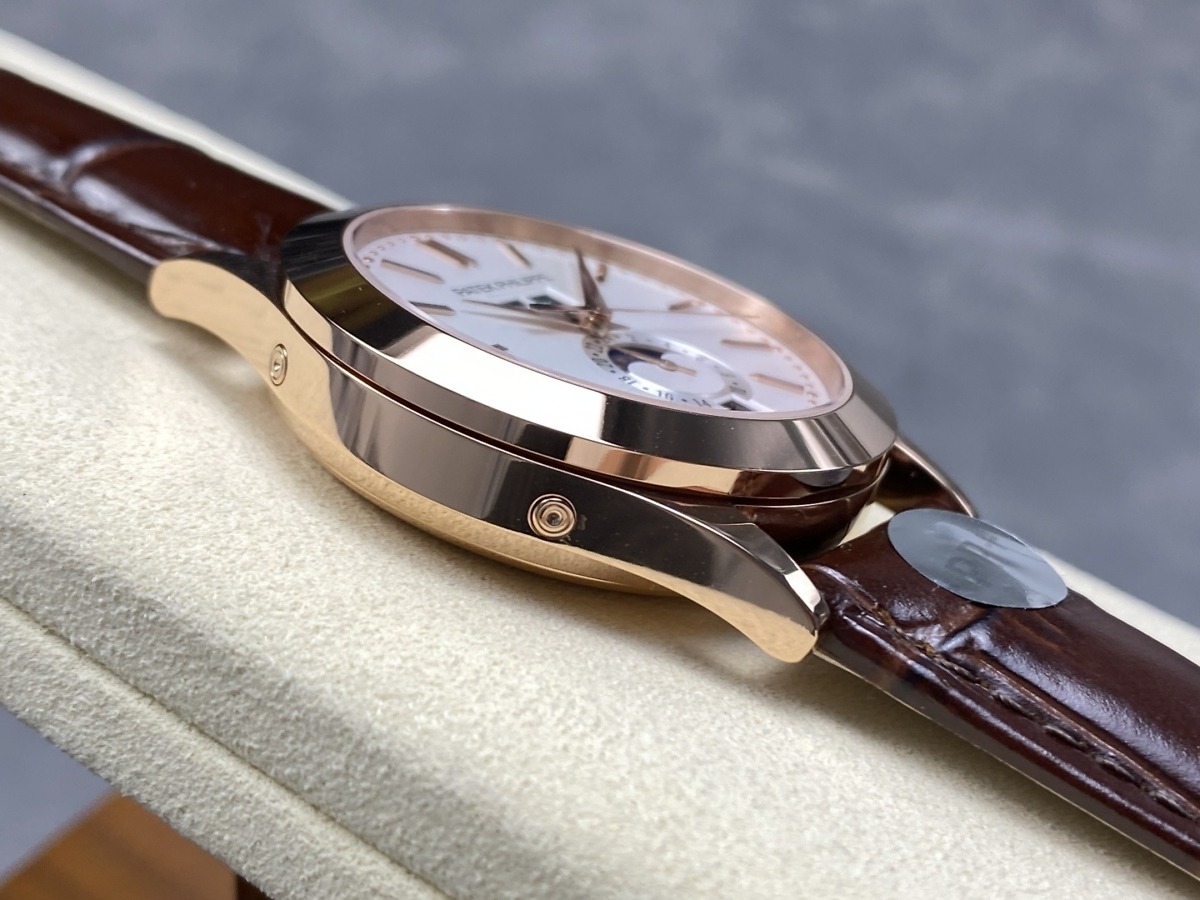 Replica Complications 5396R-011 Patek Philippe ANNUAL CALENDAR, MOON PHASES.</br> <span style="color: #a8927b; font-size: 90%;">38.5 mm,Rose Gold</span> - Image 6