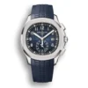 Replica Patek Philippe Aquanaut 5968A-001 Chronograph 42.2mm Steel Blue Strap
