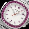 Patek Philippe Nautilus 5711 angle view showing dial and bezel
