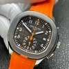 Caseback of Aquanaut 5968A with automatic movement visible