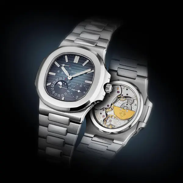 replica Patek Philippe Nautilus Moon phases 40mm Stainless Steel 5712/1A-001