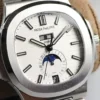 Caseback of Nautilus 5726 with automatic movement visible