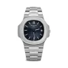 Replica Patek Philippe Nautilus 5711 Steel Black dial front view
