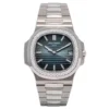 Replica Nautilus 5711-1300A-001 Patek Philippe </br> <span style="color: #a8927b; font-size: 90%;">40 mm, Blue Dial Baguette Bezel</span>