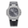Nautilus Replica 5711G-014 Patek Philippe </br> <span style="color: #a8927b; font-size: 90%;">59 mm, Dark Dial, Leather</span>