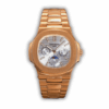 Replica Nautilus 5740/1G-001 Patek Philippe Perpetual Calendar</br> <span style="color: #a8927b; font-size: 90%;">40 mm,Rose gold, White Dial </span>