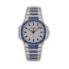 Nautilus 7118/1451G Patek Philippe “Ladies Automatic”</br> <span style="color: #a8927b; font-size: 90%;">35.2 mm,Blue Diamonds</span>