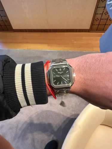 Cubitus 5821/1A Patek Philippe </br> <span style="color: #a8927b; font-size: 90%;">45 mm Green Dial</span> photo review