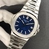 Patek Philippe Nautilus 5711 angle view showing dial and bezel