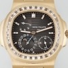 Side profile of Patek Philippe 5712R showing case thickness and crown