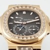 Caseback of Nautilus 5712R with automatic movement visible