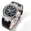 Patek Philippe Nautilus 5712G angle view showing dial and bezel