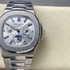Side profile of Patek Philippe 5740 showing case thickness and crown