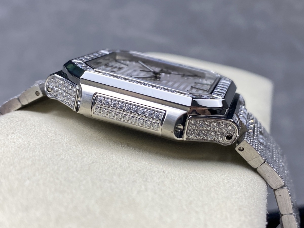 Cubitus 5821/1AR Patek Philippe </br> <span style="color: #a8927b; font-size: 90%;">45 mm White Dial, Diamond</span> - Image 6