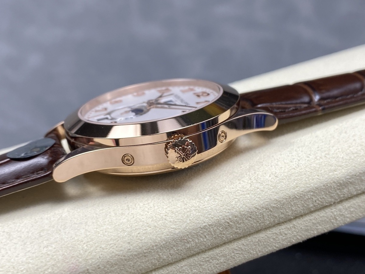 Replica Complications 5396R-012 Patek Philippe ANNUAL CALENDAR, MOON PHASES.</br> <span style="color: #a8927b; font-size: 90%;">38.5 mm,Rose Gold</span> - Image 7