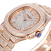 Replica Nautilus 5711-1300A-001 Patek Philippe dial closeup