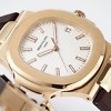 Patek Philippe 5711 crown and case side detail