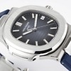 Patek Philippe Nautilus 5711 angle view showing dial and bezel