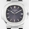 Side profile of Patek Philippe 5711 showing case thickness and crown