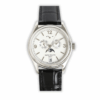 Replica Complications 5146G-001 Patek Philippe ANNUAL CALENDAR </br> <span style="color: #a8927b; font-size: 90%;">39 mm,White gold</span>