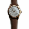 Calatrava 6007G-011 Patek Philippe DATE, SWEEP SECONDS.</br> <span style="color: #a8927b; font-size: 90%;">40 mm,White Dial</span>