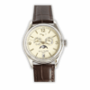 Replica Complications 5146G-001 Patek Philippe ANNUAL CALENDAR </br> <span style="color: #a8927b; font-size: 90%;">39 mm,White gold, Yellow Dial</span>