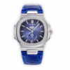 Replica Nautilus 5726A-001 Patek Philippe Annual Calendar, Moon phases.</br> <span style="color: #a8927b; font-size: 90%;">40.5 mm,Blue Strap, Blue Dial</span>