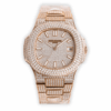 Replica Nautilus 5711-1300A-001 Patek Philippe </br> <span style="color: #a8927b; font-size: 90%;">40 mm, Rose Gold Diamond Dial</span>