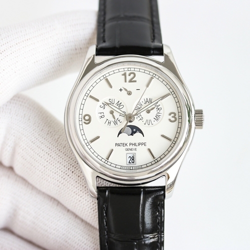 Replica Complications 5146G-001 Patek Philippe ANNUAL CALENDAR  39 mm,White gold