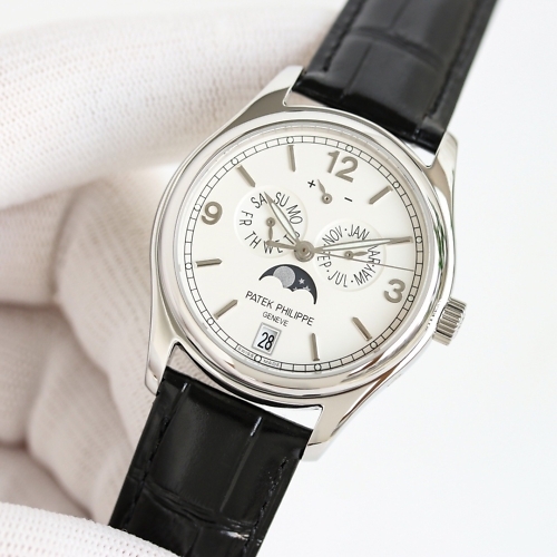 Replica Complications 5146G-001 Patek Philippe ANNUAL CALENDAR  39 mm,White gold
